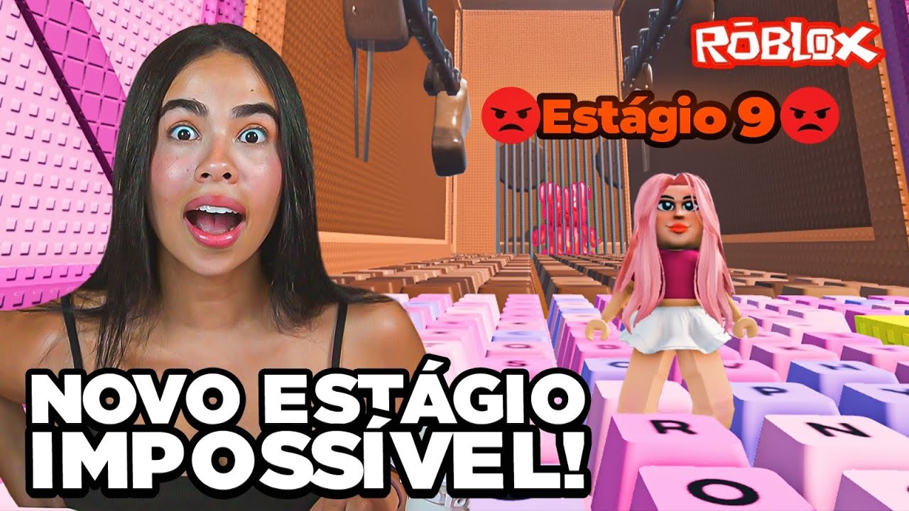 NOVA ATUALIZAÇÃO DO PARKOUR DE TECLADOS NO ROBLOX 
