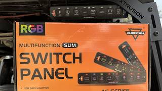 AuxBeam Slim Switch Panel