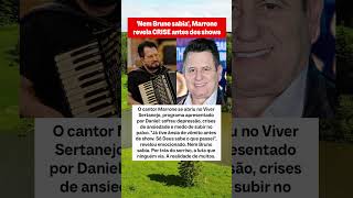 Depressão e ânsia de vômito, o DRAMA secreto de Marrone
