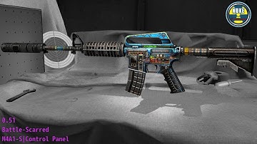 M4A1 S Control Panel Wear/Float