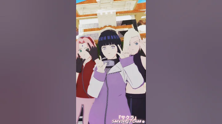 【MMDナルトNARUTO】Doodle Dance-Zachz Winner Hinata,Sakura &Ino Yamanaka— #mmd #mmdshorts #naruto #shorts