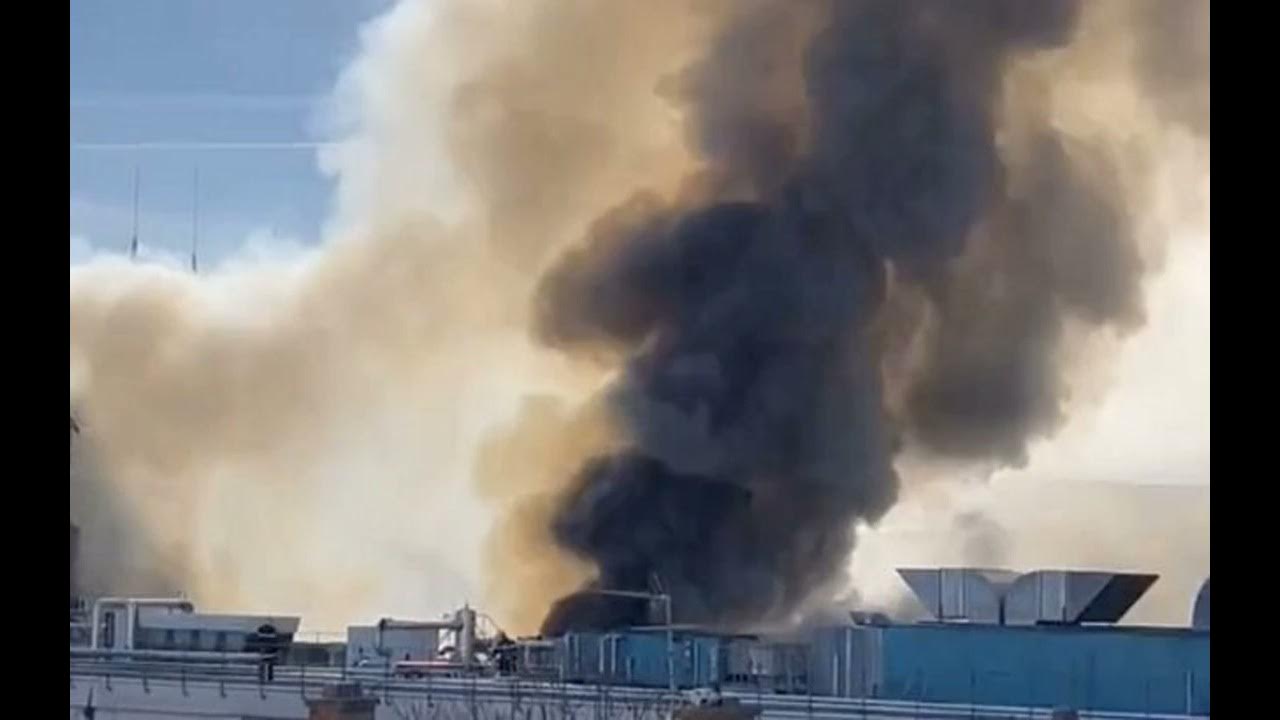 пожар во франции