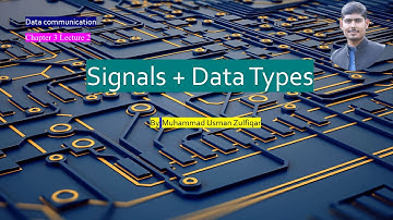 Data Types | Signals | Types of Signals | 1st Year | Computer Science | Hindi and | Urdu