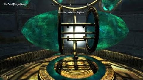 How to obtain The Elder Scroll without traversing Blackreach