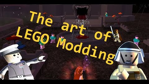 The art of LEGO Modding - Repairing an unfinished prototype LB1 level in Star Wars The Complete Saga