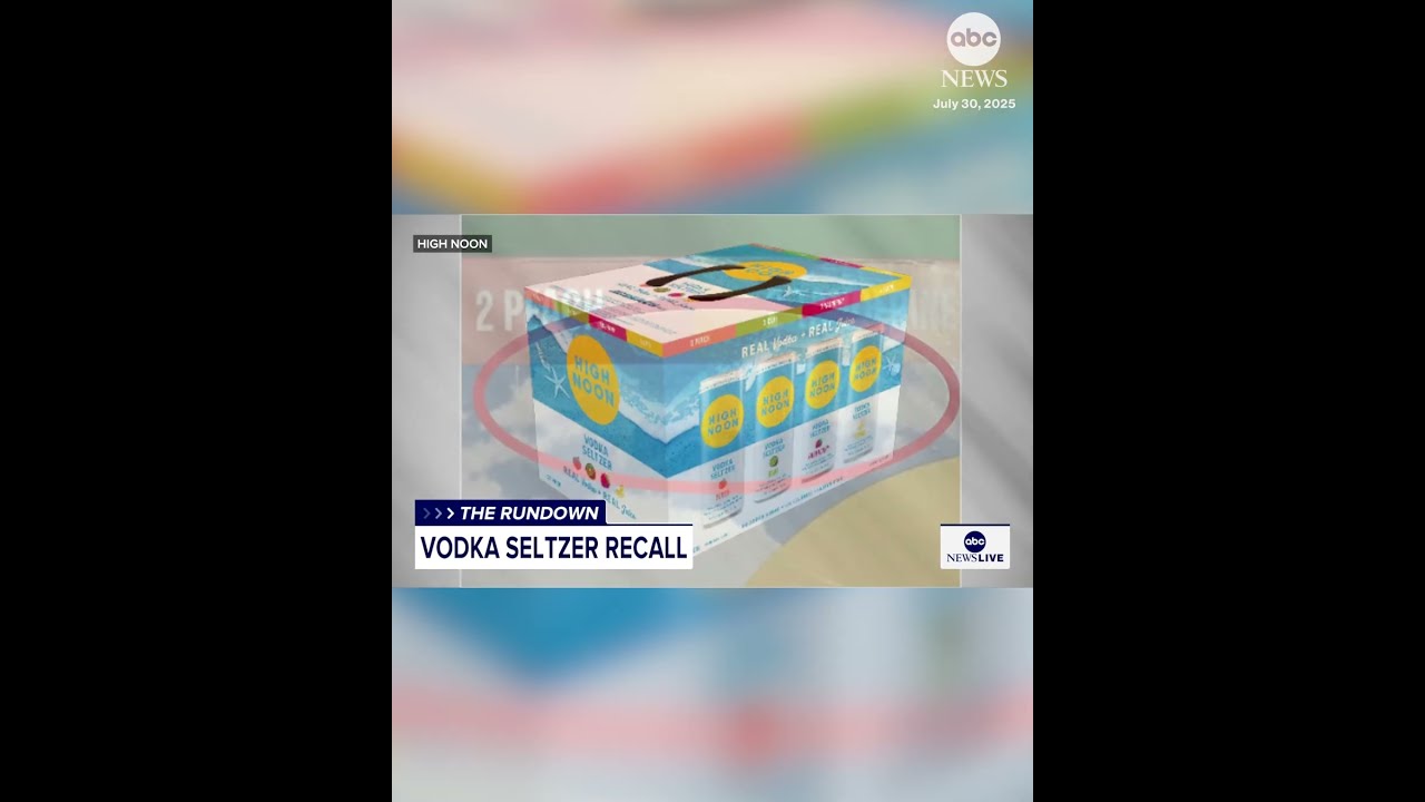 High Noon Voluntarily Recalls Mislabeled Drinks