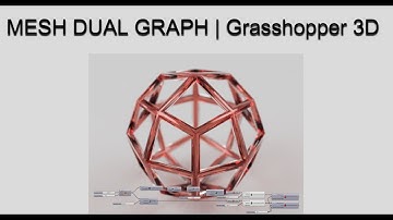 Mesh dual graph | Grasshopper 3D
