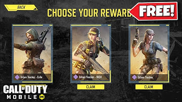 *NEW* Get FREE Urban Tracker Skins! New Year Event! Urban Tracker BiSH + Peacetime Garena CODM