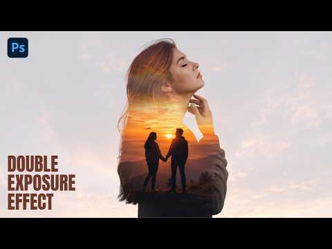 How to Create Double Exposure Effect in Photoshop | Easy Photo Manipulation Tutorial #photoshop