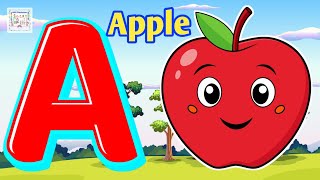 Phonics ABC Song For Toddlers | Colorful Cartoon Rhymes Videos for Toddlers & Kids