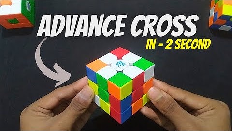 How to solve Cross Under 2 Second 📈 | Advance Cross Tutorial