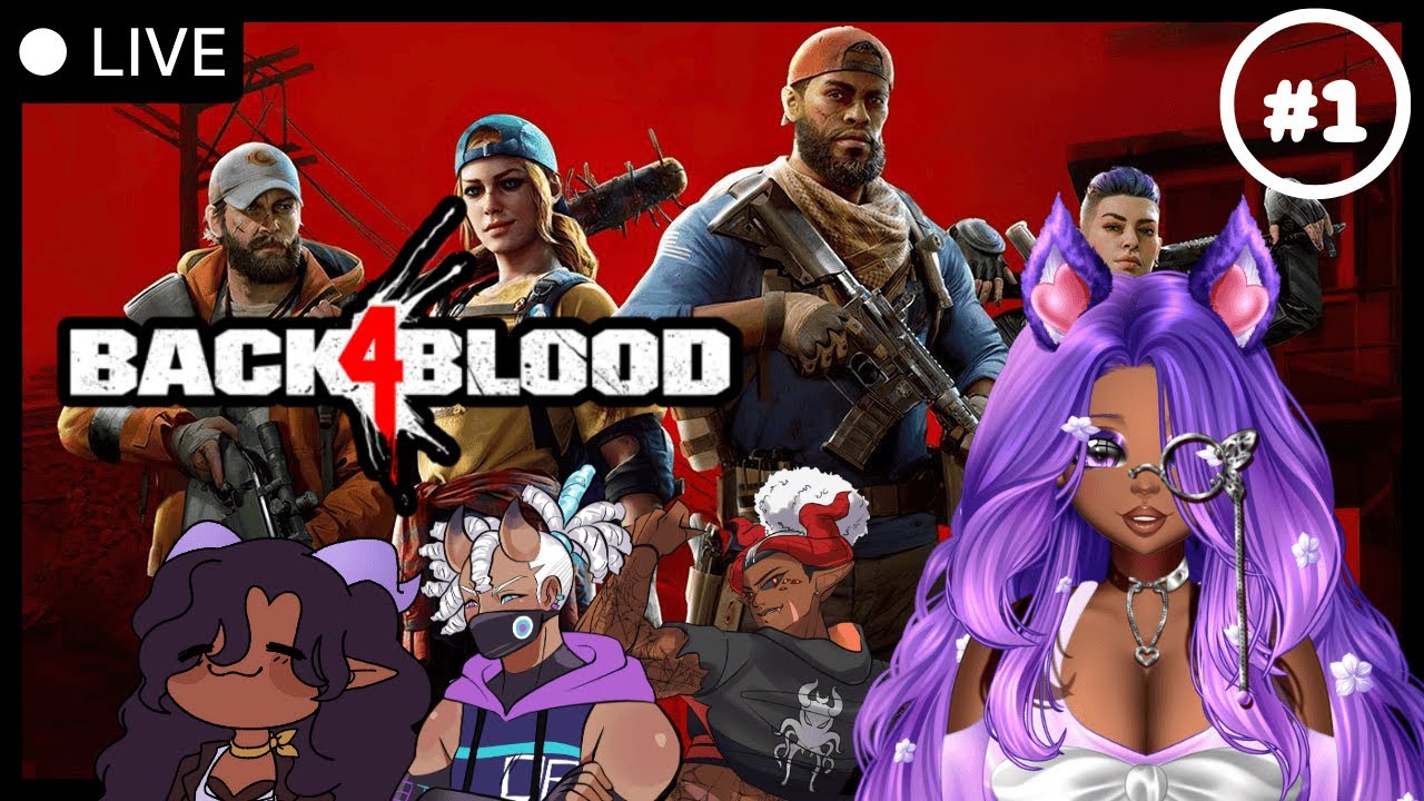 Back 4 Blood: Nightmare Mode with Nia, Curse, and Blu (#1)
