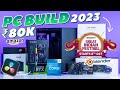 Rs 80,000 PC Build With RTX 3060 12GB🔥Editing &amp; 3D Animation Pc | Amazon Great Indian Festival 2023