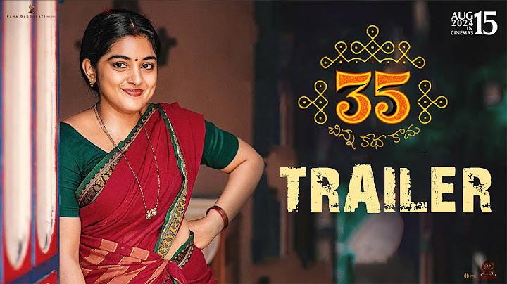 35 Chinna Katha Kaadu Movie Official Trailer | Nivetha Thomas | Priyadarshi | Viswadev R | NSE