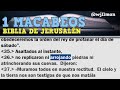 Libro de 1 Macabeos Completo   Biblia Católica de Jerusalén