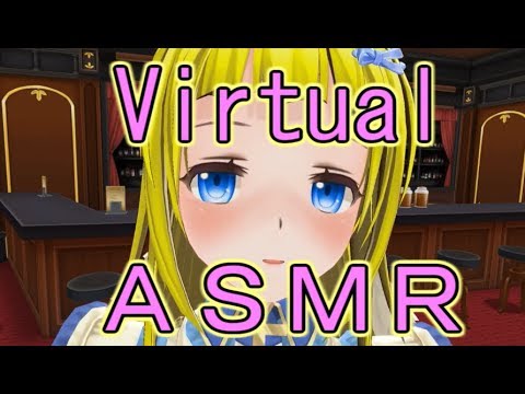 [ＡＳＭＲ Ear licking]　Virtual天使の耳舐め物語　両性天使降臨編