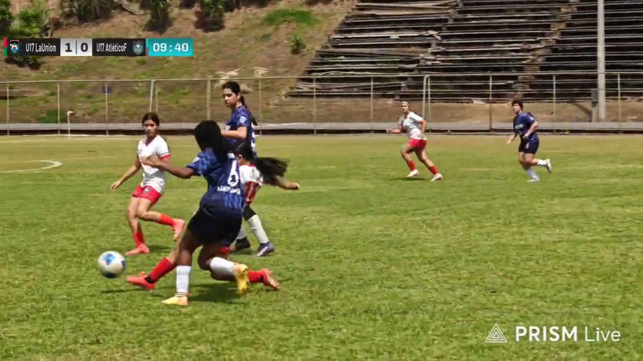 Primer Tiempo U17 La unión vs Atlético Femenino 21-2-2026