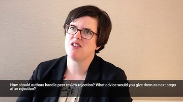 Dealing with Journal Rejection - An Interview with Rebecca Benner : Part 9