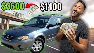 I Made Over $1900 In Profit In Just 3 Days Flipping This Car