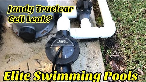 Jandy Truclear Cell Leaking Around Glass.