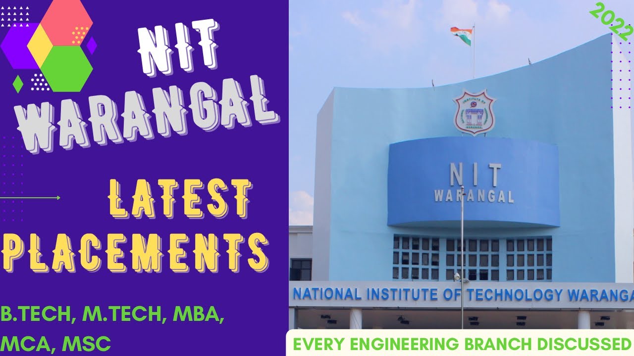 NIT WARANGAL PLACEMENT | NIT WARANGAL LATEST PLACEMENTS B.Tech, M.Tech ...