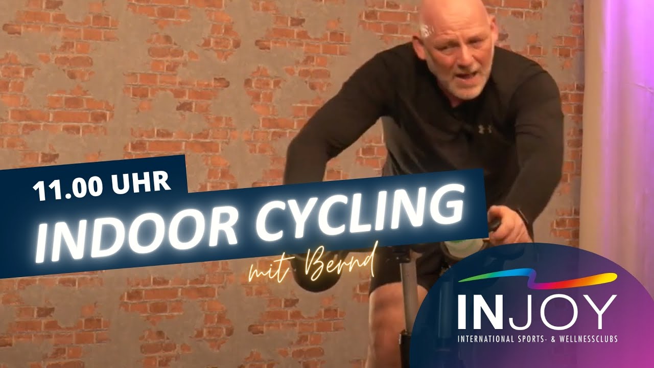 #10 // 60 Minuten INDOOR CYCLING 〢 INJOY LIVE WORKOUT 〢 mit BERND