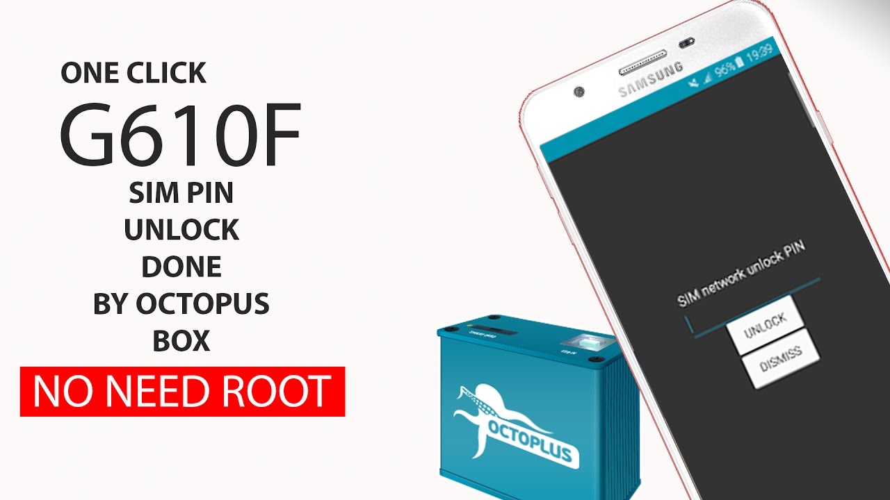 ONE CLICK | SAMSUNG G610F SIM NETWORK PIN UNLOCK DONE NO NEED ROOT