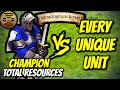 Champion malians vs every unique unit total resources  aoe ii de