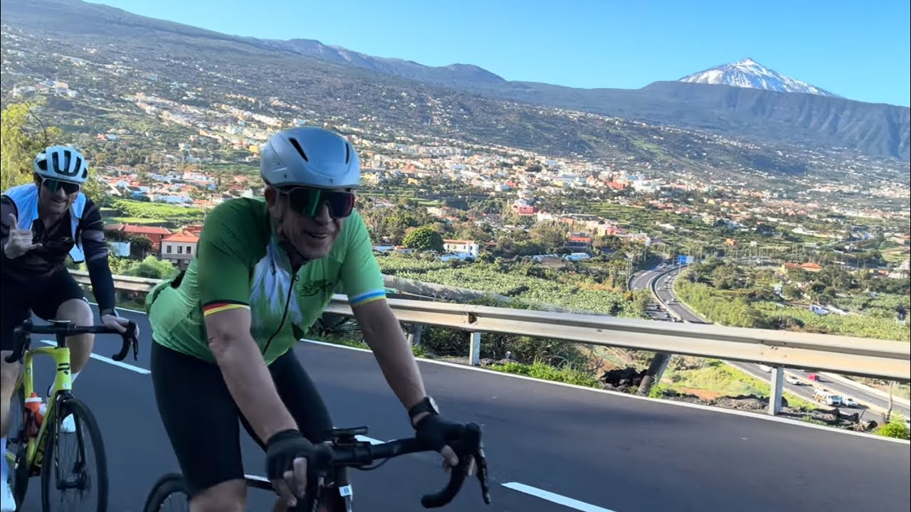 Rennrad 100 KM & 2500 HM Teneriffa Teide Tour von Puerto bis zum Teide National Park und zurück 