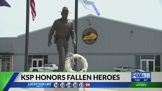Kentucky State Police honor their fallen heroes