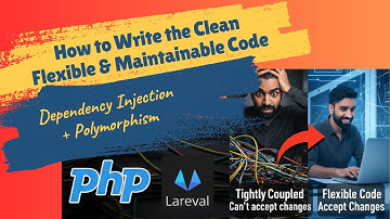 How to write Flexible & Maintainable Code? Dependency Injection + Polymorphism Made Simple