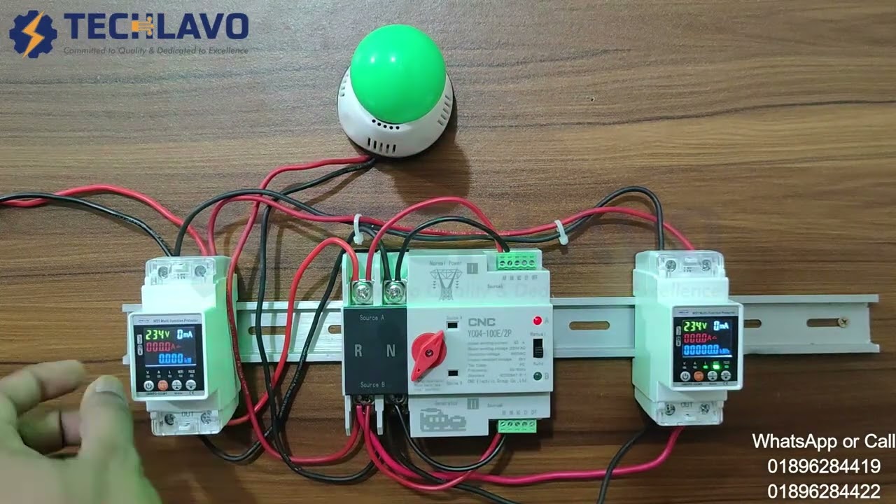 Best Automatic Transfer Switch (ATS)||CNC||TECHLAVO