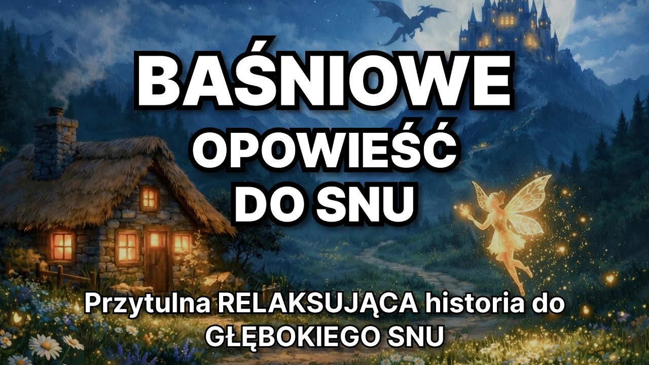 😴 Przytulna RELAKSUJĄCA historia do GŁĘBOKIEGO SNU 💤 Braciszek i siostrzyczka 💤 Mocny sen w 5 minut