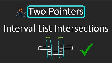 LeetCode - 986. Interval List Intersections | Two Pointers Technique | Java