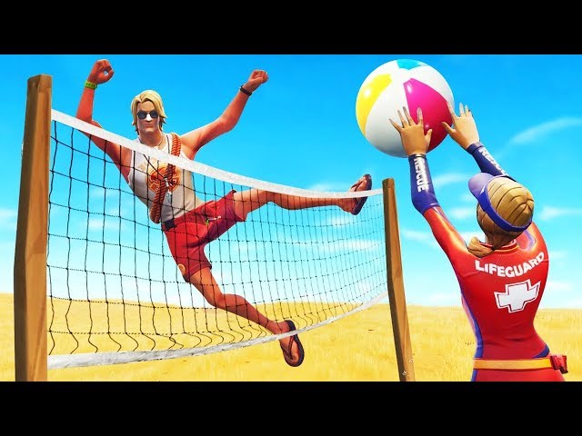 Volleyball New Custom Gamemode In Fortnite Battle Royale Youtube