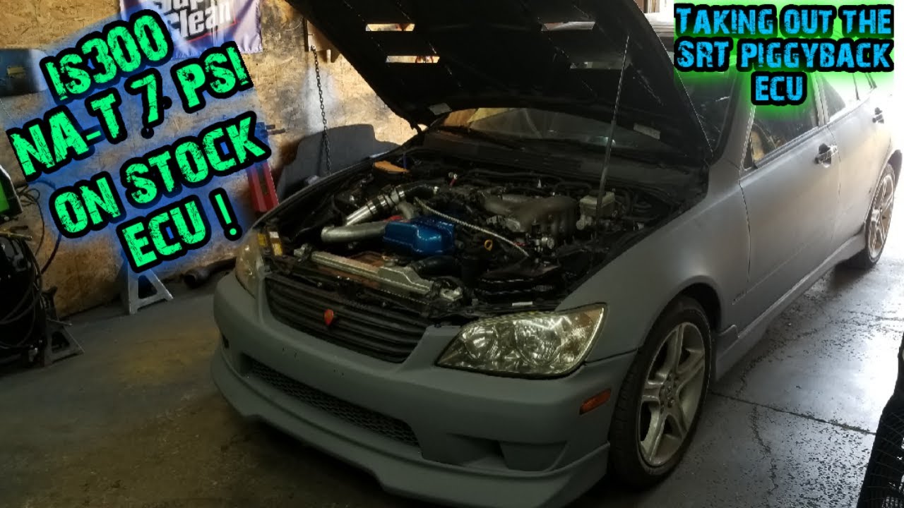 Turbo is300 pt.15 7psi on stock ecu lexus is300 2jz 2jzge turbo 