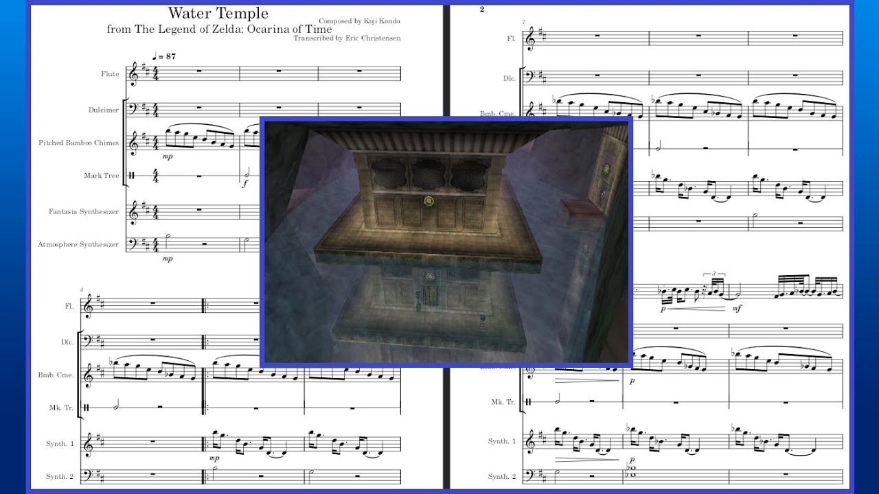 Water Temple - The Legend of Zelda: Ocarina of Time - YouTube