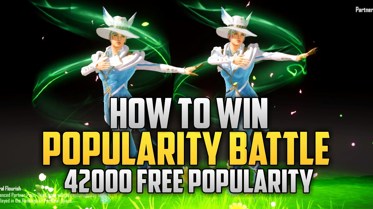 HOW TO WIN POPULARITY BATTLE | 42000 FREE POPULARITY 4.2 UPDATE BGMI