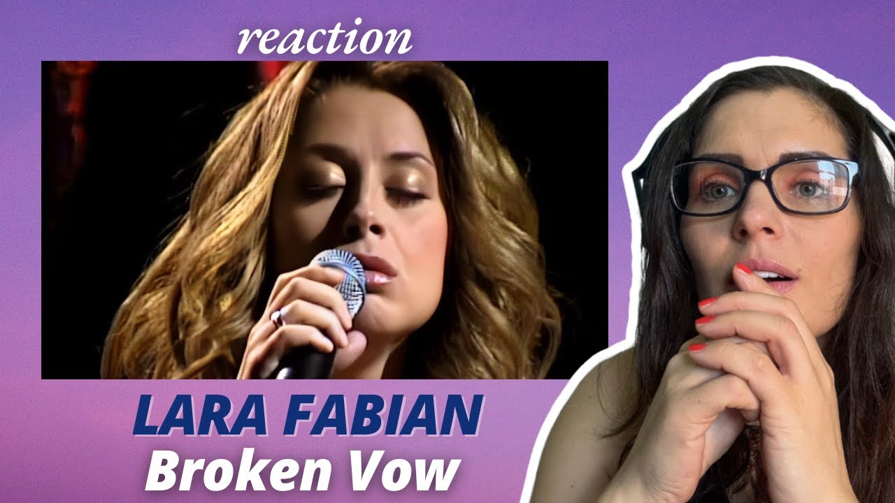 Lara Fabian - Concert From Lara With Love Broken Vow | Music Reaction |