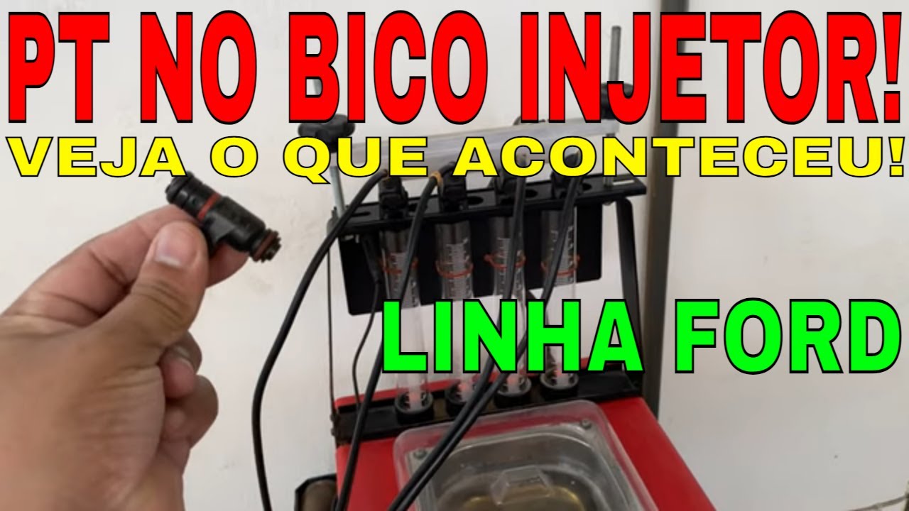 POR QUE EU RECOMENDO LIMPEZA E TESTE DE BICO INJETOR NO FORD FIESTA KA ECOSPORT FOCUS ZETEC ROCAM?
