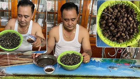 Lạ Miệng Với Món Ốc Đắng Hấp Xả Thơm Ngon -độc lạ miền quê
