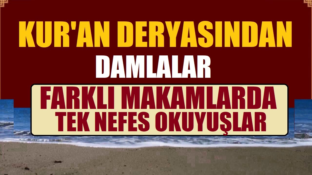 Kur'an Deryasından Damlalar (Türkçe-Arapça Takipli)