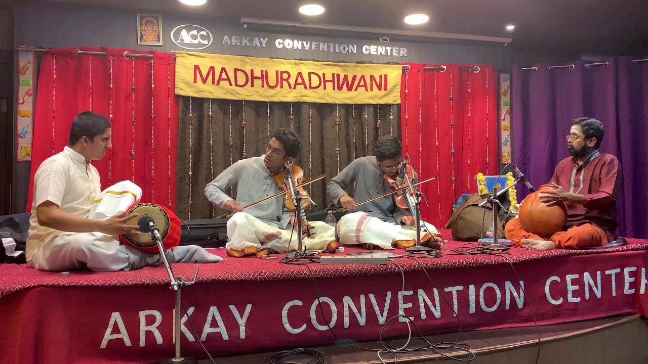 Thillana (Sindhubhairavi) Anish Arjun Violin Arkay Convention Center