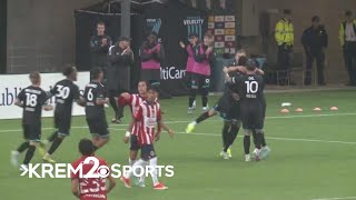 Spokane Velocity knock off Chivas de Guadalajara 2-1 in international club friendly screenshot 2