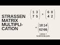 DAA 03 – Matrix Multiplication Algorithms | Divide and Conquer & Strassen | CS F364