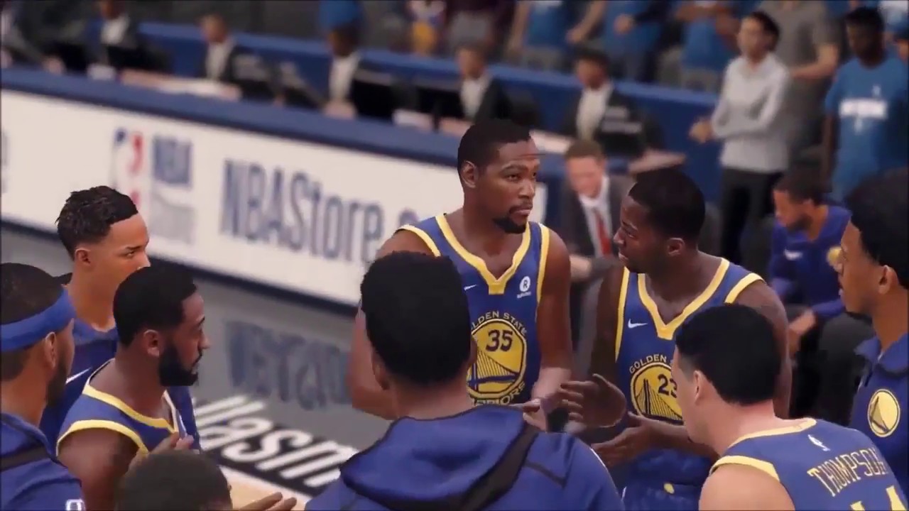 John Wall Alongside Stephen Curry On The Warriors, Team To Beat? NBA LIVE 18 Simulation 2019 Season