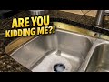My Sink Dropped Before My Coffee Did!