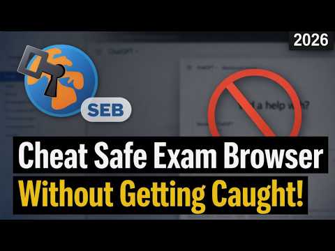 How to cheat on Safe Exam Browser (SEB) 2026