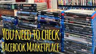You need to check Facebook Marketplace for Blu-ray, 4K, and DVD if you aren’t already.
