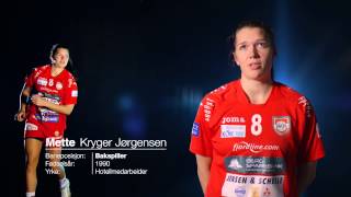 HK Halden spiller #8 Mette Kryger Jørgensen